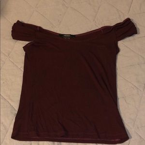 Off the shoulder shirt